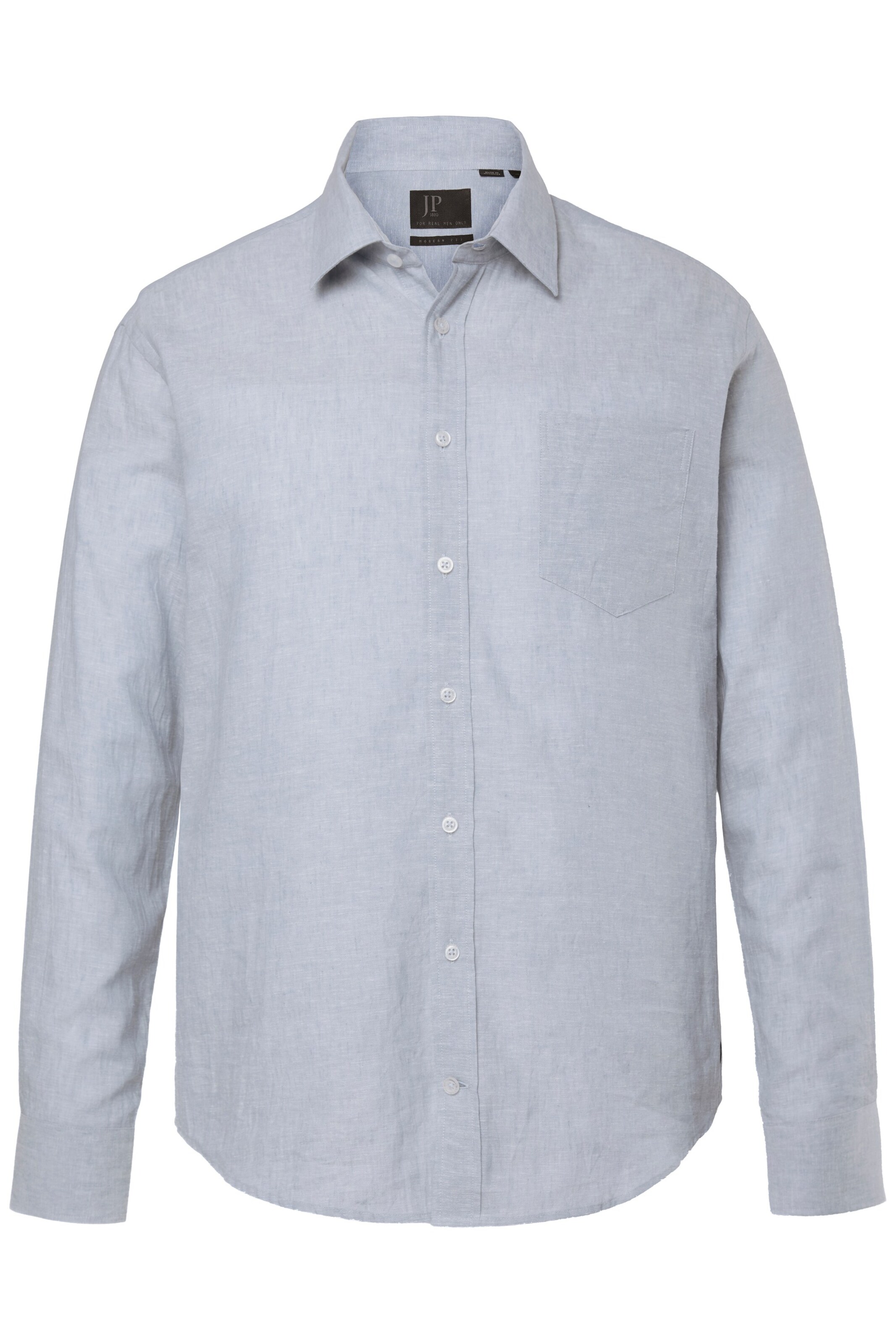 JP1880 Comfort Fit Hemd in Blau: Vorderseite