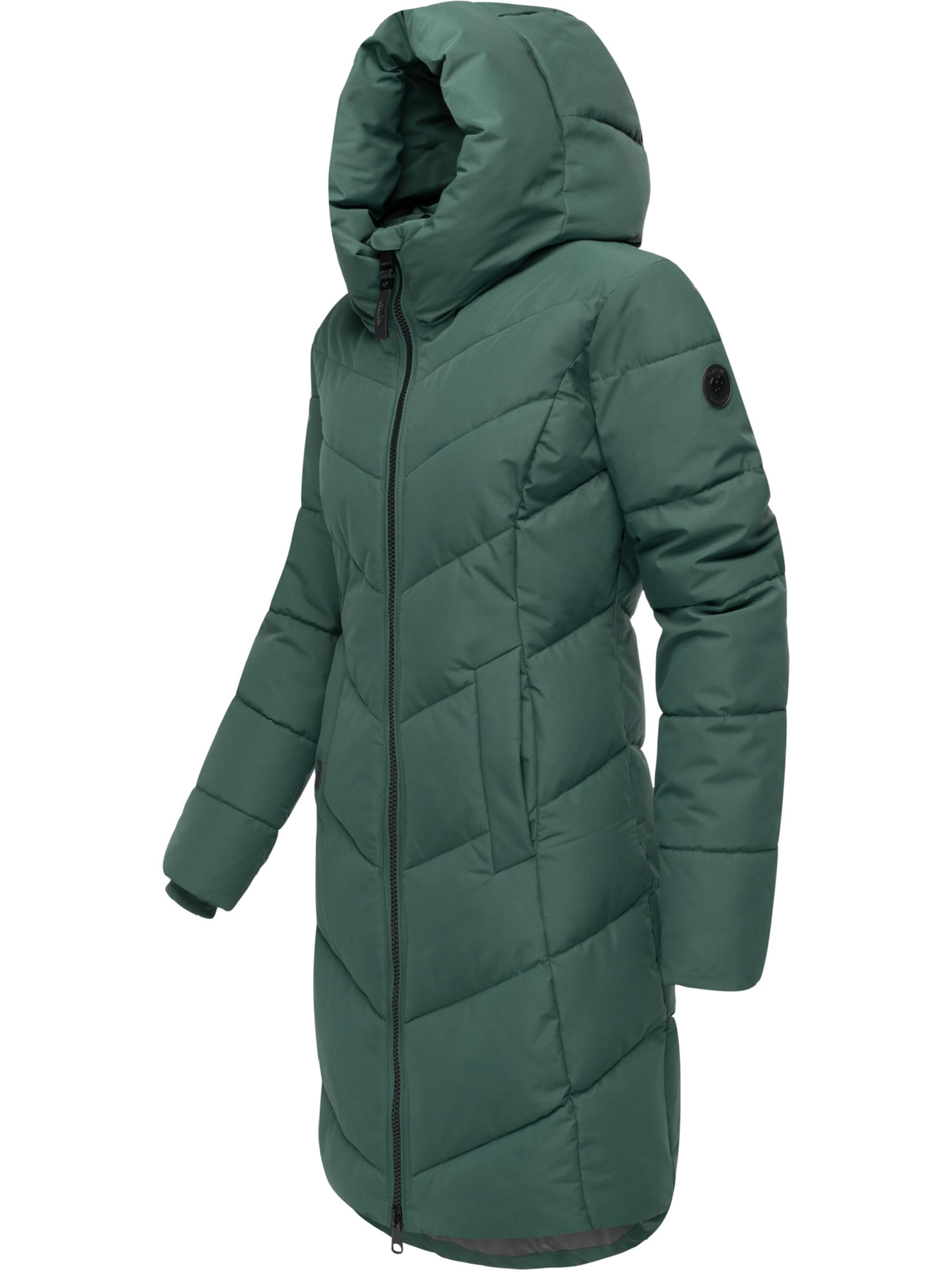 Ragwear Płaszcz zimowy 'Natalin' w kolorze zielony