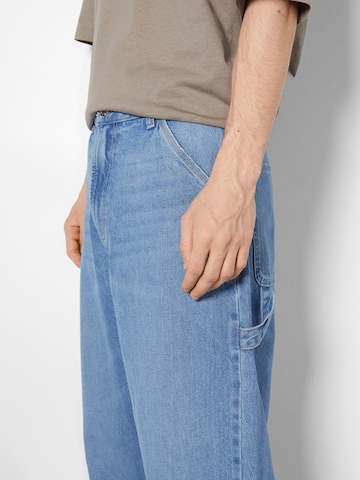 Bershka Loose fit Jeans in Blue