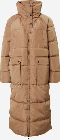 Manteau d’hiver 'NORA' ONLY en marron : devant