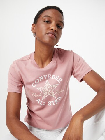 CONVERSE T-Shirt 'Chuck Taylor' in Pink
