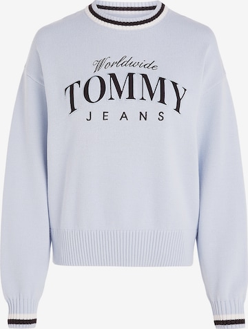 Tommy Jeans Trui in Blauw: voorkant