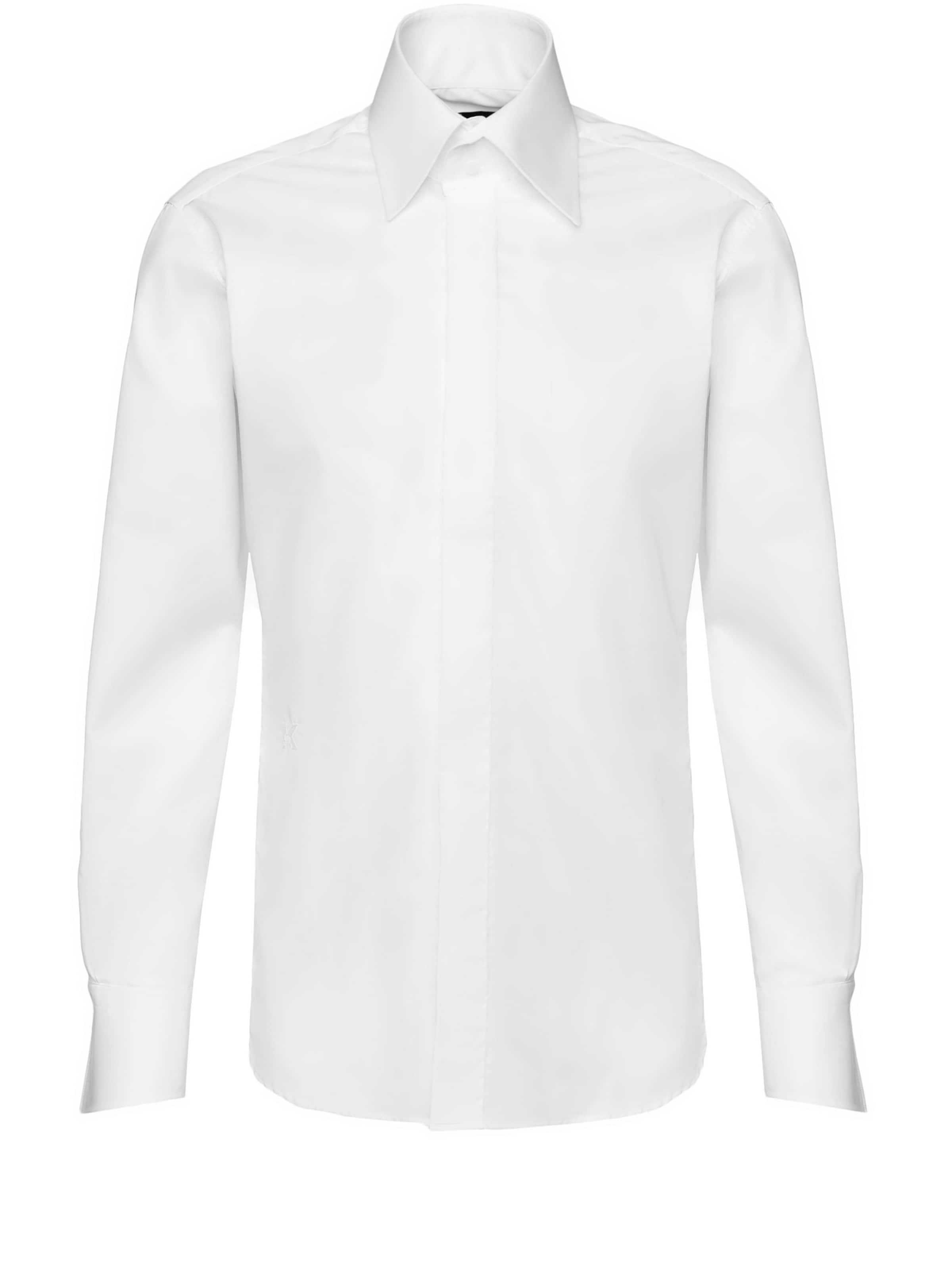 Männer Hemden Karl Lagerfeld Hemd in Weiß - HU47742