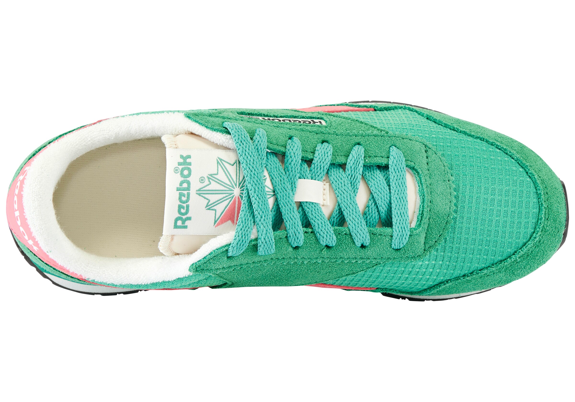 Reebok T-Bar Sandals in Green