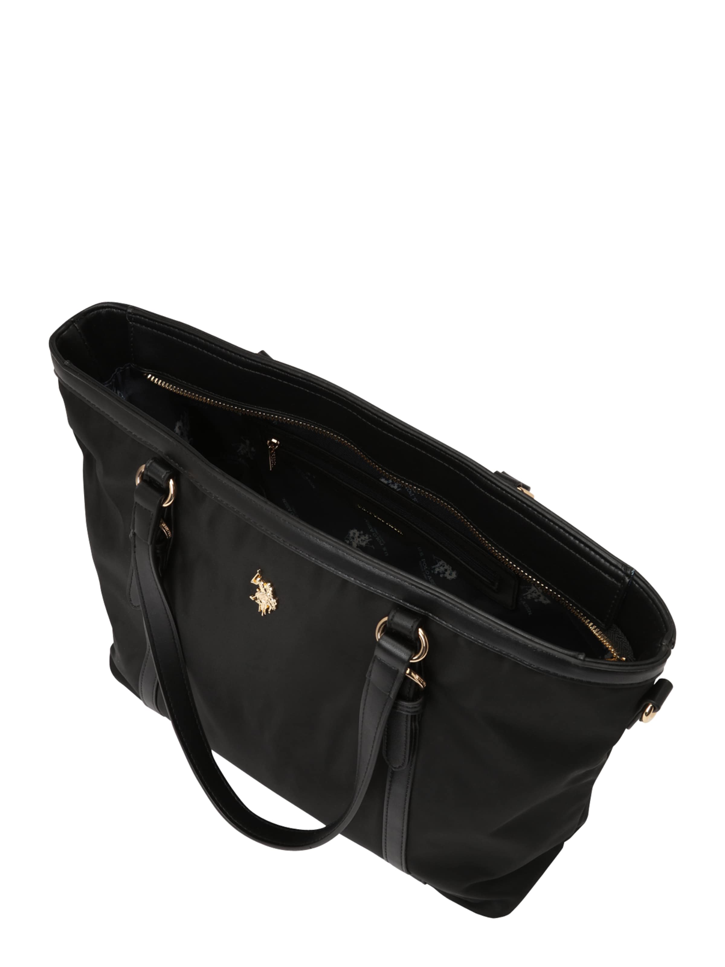 U.S. POLO ASSN. Ostoskassi 'Houston' värissä musta