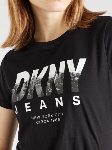 DKNY Tričko – černá