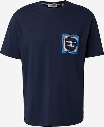 SCOTCH & SODA - Camisa em azul: frente