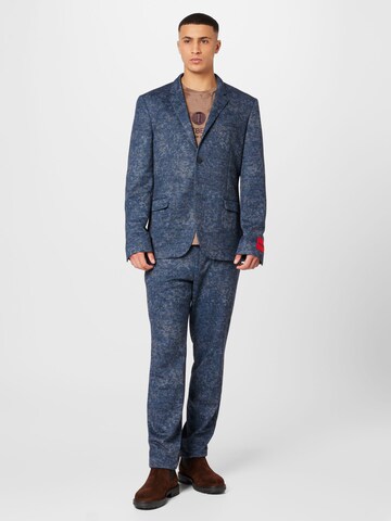 HUGO Red Regular Suit 'Away' in Blue: front