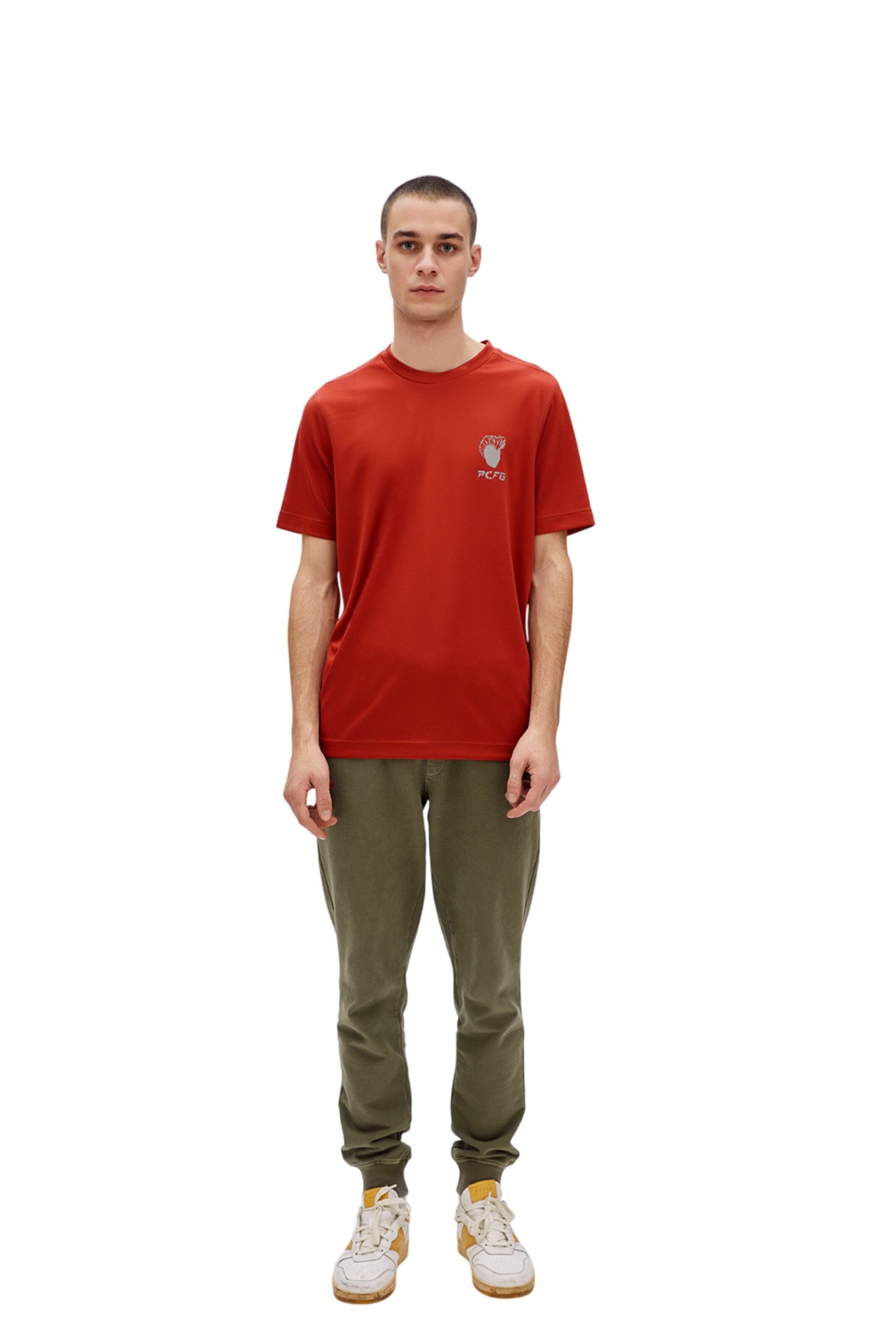 PCFG Shirt 'PCMA3008' in Red: front