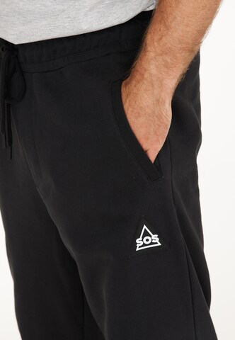SOS Regular Workout Pants 'Haines' in Black