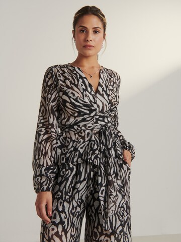 Camicia da donna 'Christiana' di Guido Maria Kretschmer Women in nero: frontale