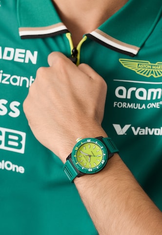 Aston Martin Analogt ur 'Pdk' i grøn