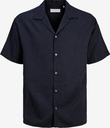 JACK & JONES Comfort Fit Skjorta 'CAARON' i blå: framsida
