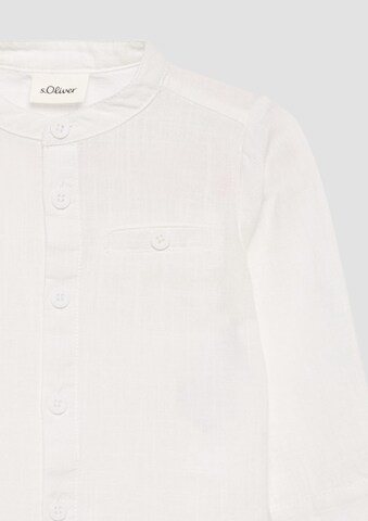 Coupe regular Chemise s.Oliver en blanc