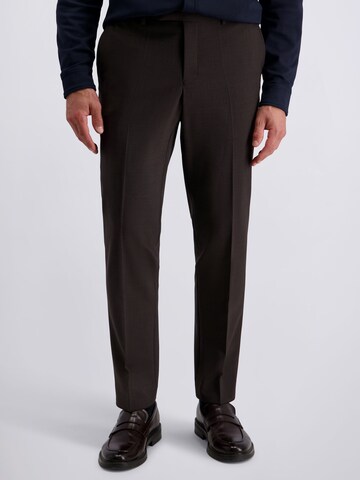 PIERRE CARDIN Regular Pantalon 'Ryan' in Bruin: voorkant