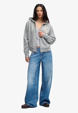 Superdry & Co Sweatjacke in Grau