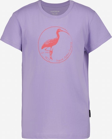 ICEPEAK Shirt in Purple: front