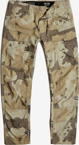 Effilé Pantalon cargo G-STAR en beige : devant