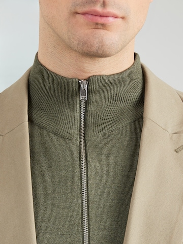 Lindbergh Πλεκτή ζακέτα σε πράσινο