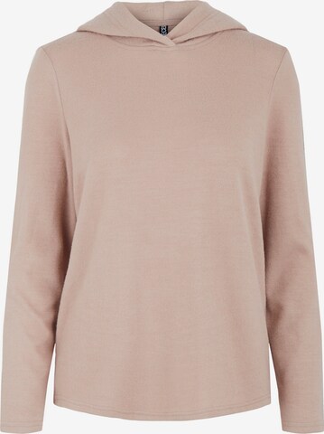 PIECES Sweatshirt 'Pam' i beige: framsida