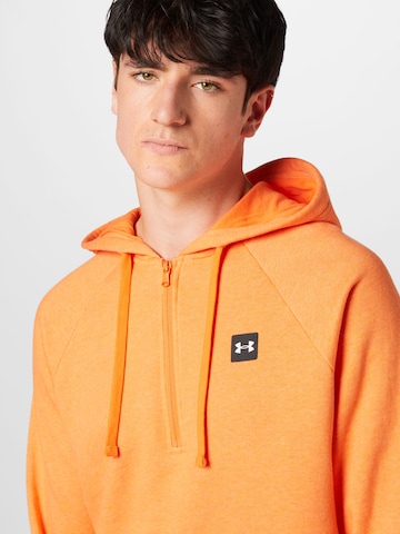 UNDER ARMOUR Sportovní mikina – oranžová