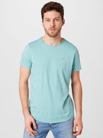 Tommy Jeans T-Shirt 'Jaspe' in Blau: predná strana