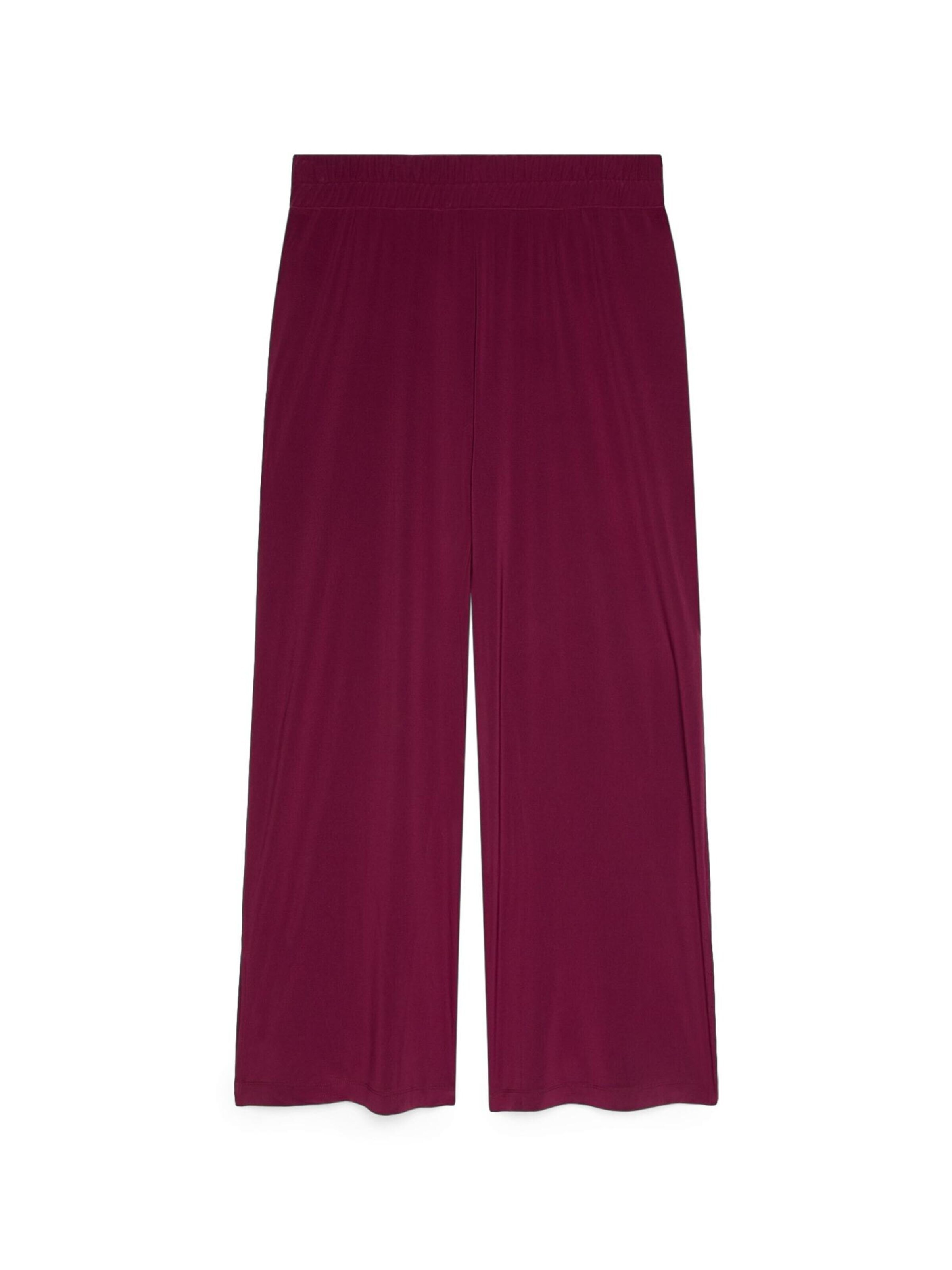 Fiorella Rubino Flared Pants in Red: front