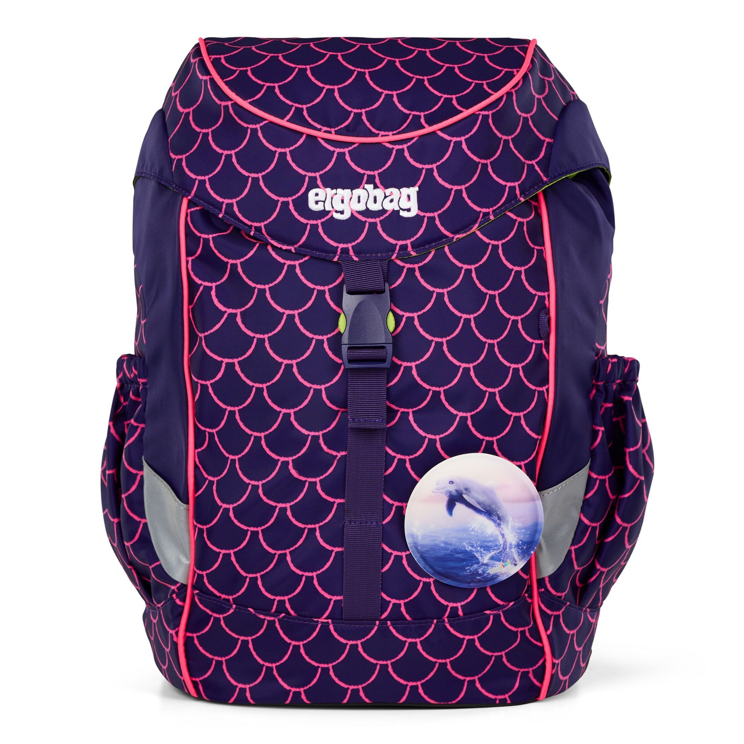 ergobag Backpack in Purple: front