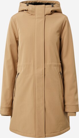 Parka mi-saison VERO MODA en beige : devant