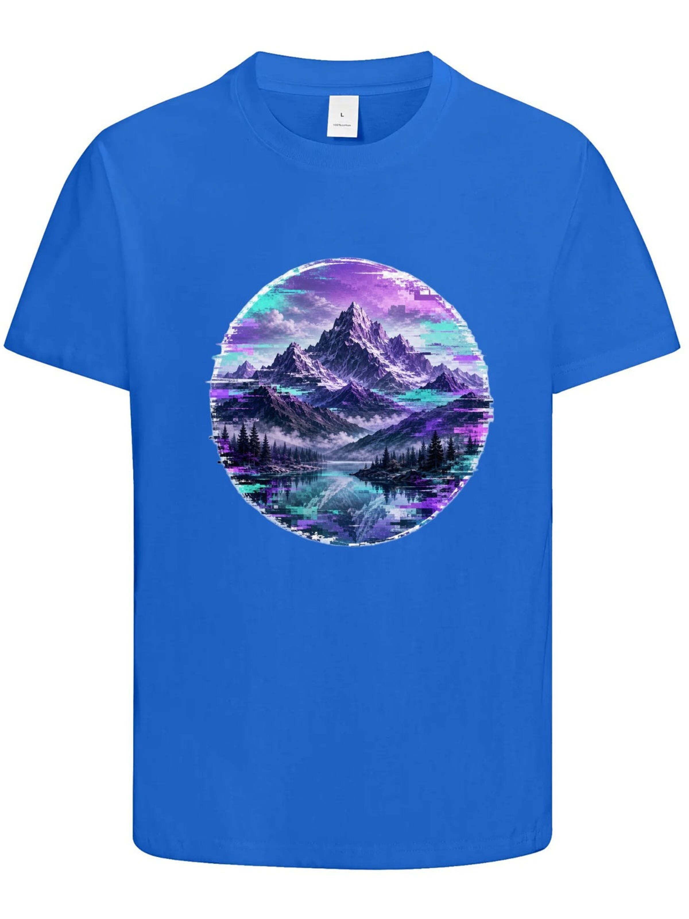 HUSKSWARE Shirt‌‌‌‌‌‌‌‌‌‌ in Blau: Vorderseite