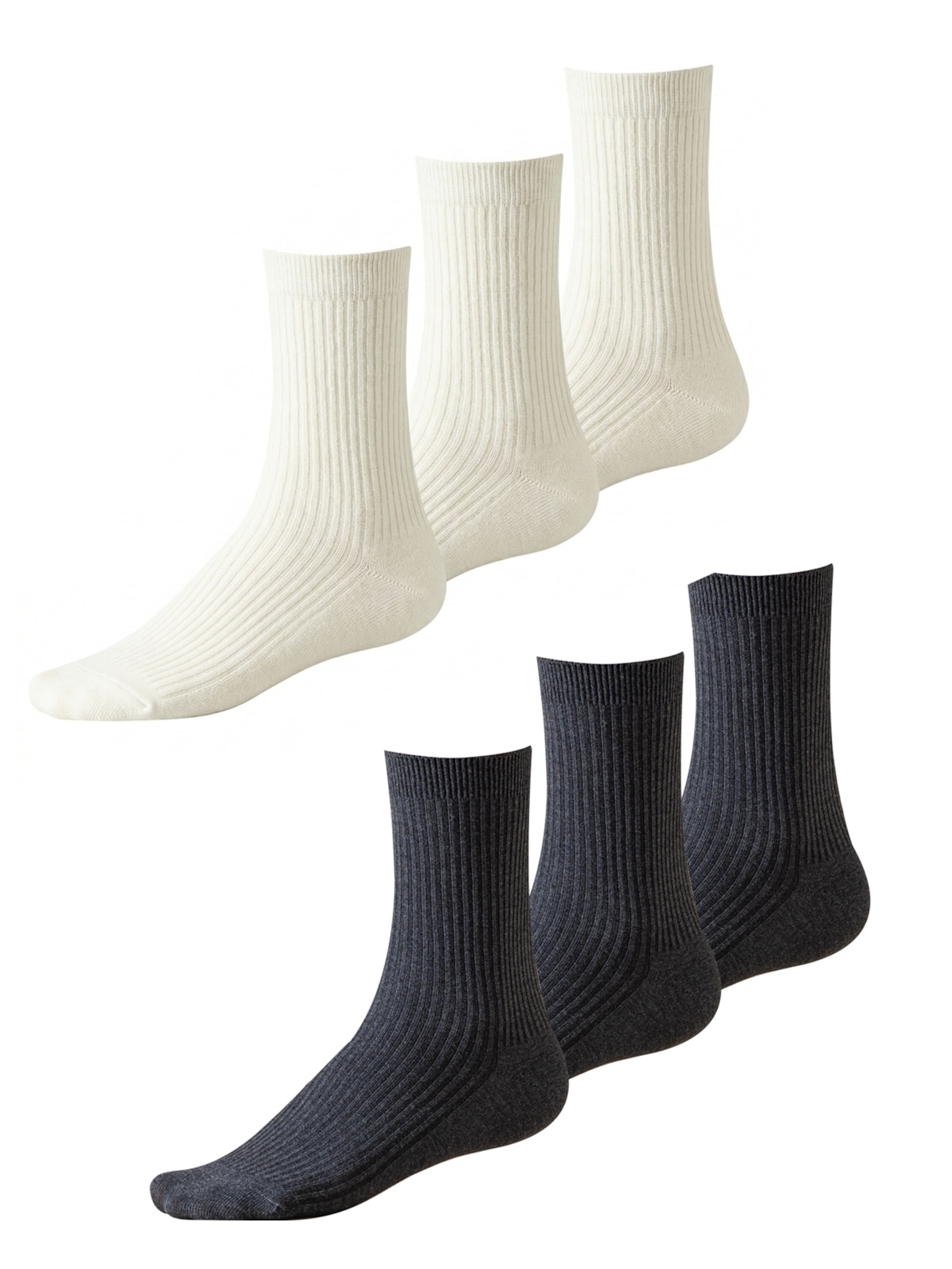 Millo Socken 'Cosy Steps Mix'‌‌‌‌‌‌‌ in 36-39 in weiß, Produktansicht