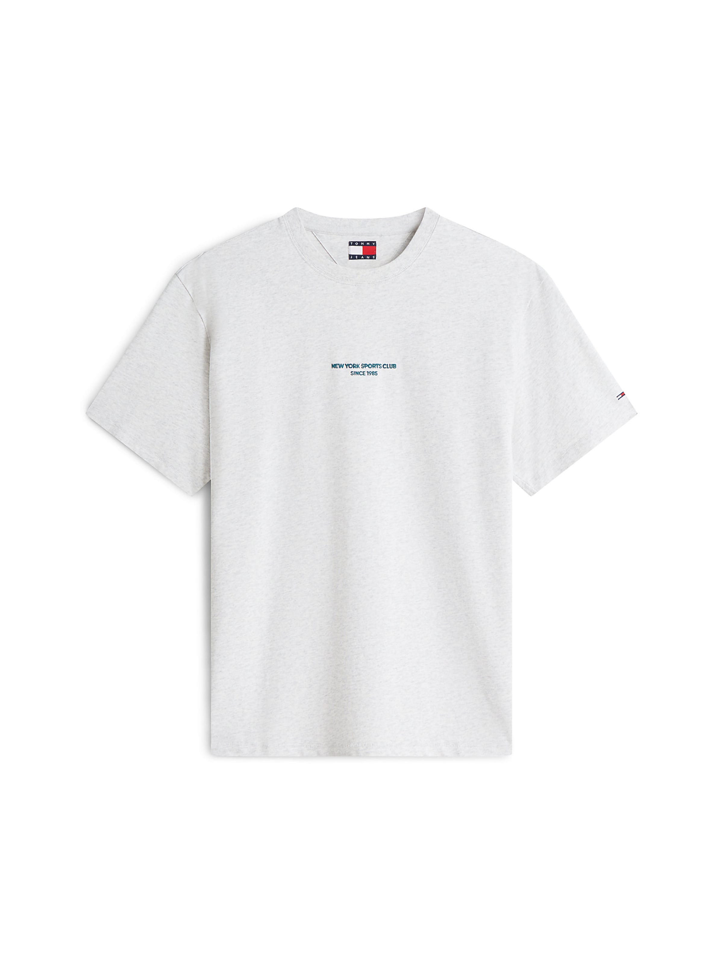 T-Shirt Tommy Jeans en blanc : devant