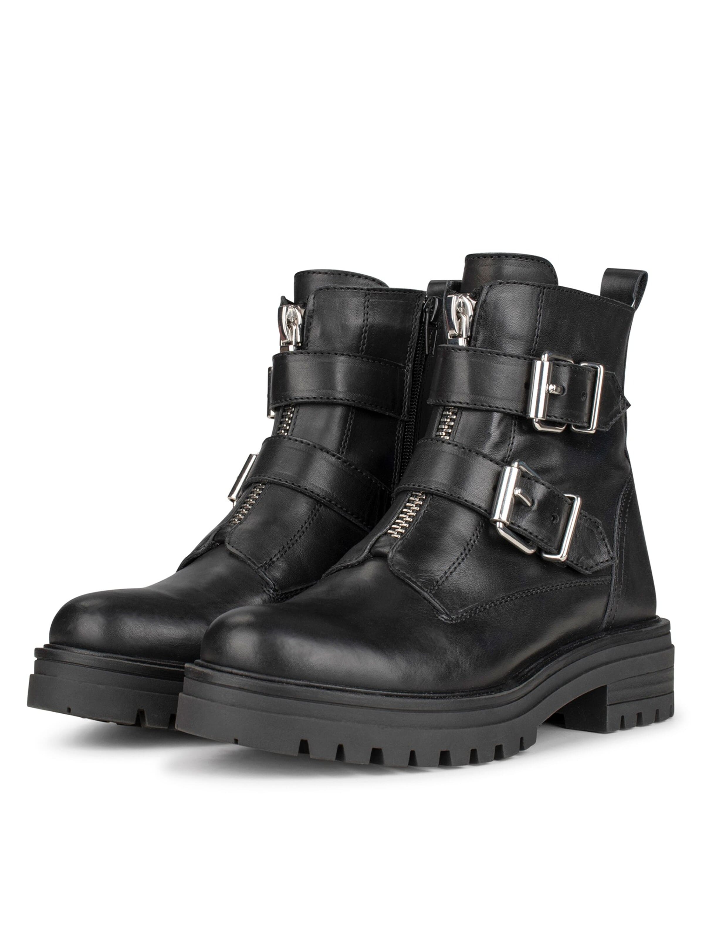Poelman Boots 'Monk' in Black