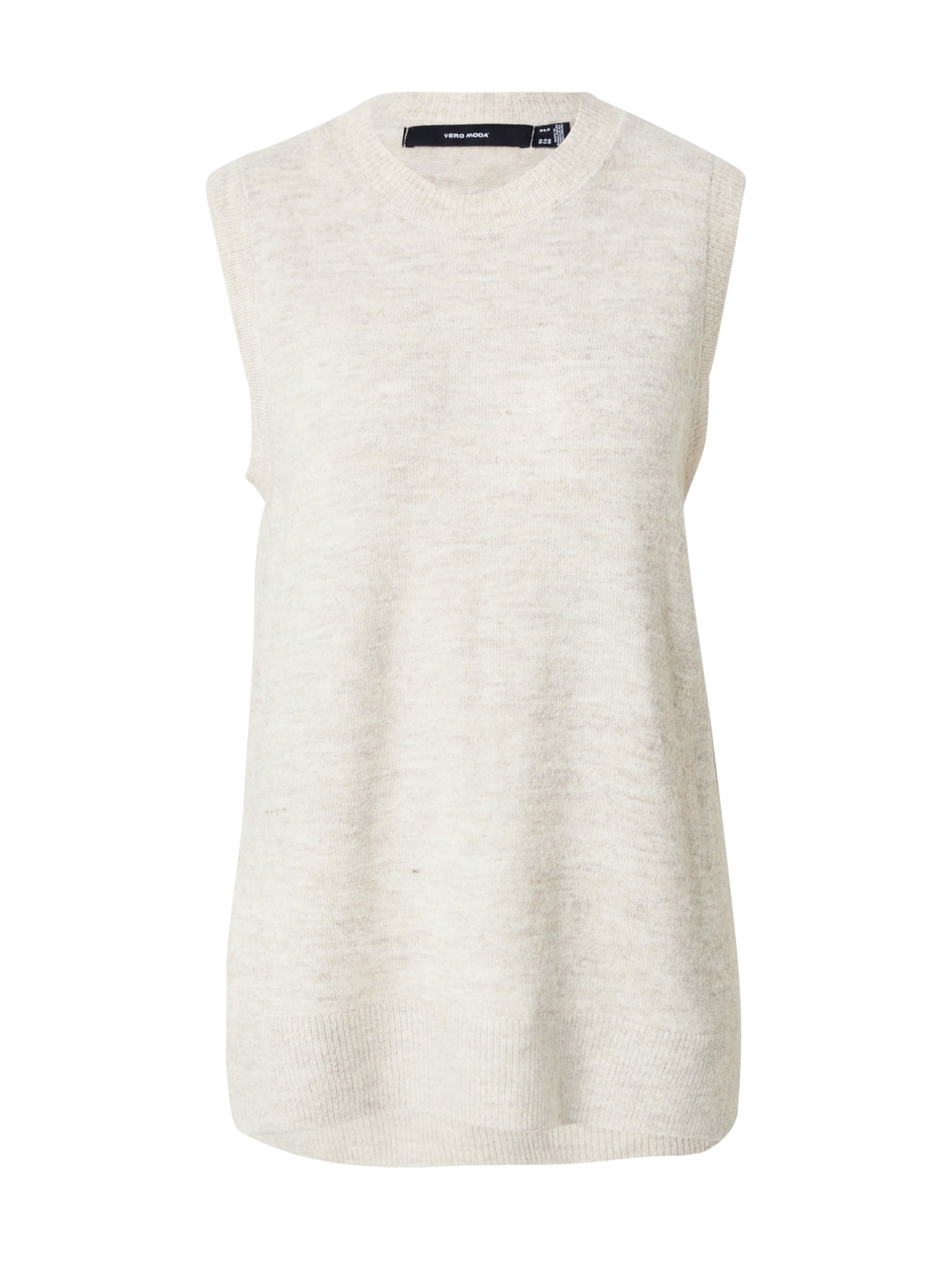 VERO MODA - Jersey 'VMLEFILE' en beige: frente