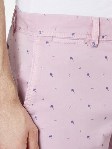 REDPOINT Slimfit Chinohose in Pink
