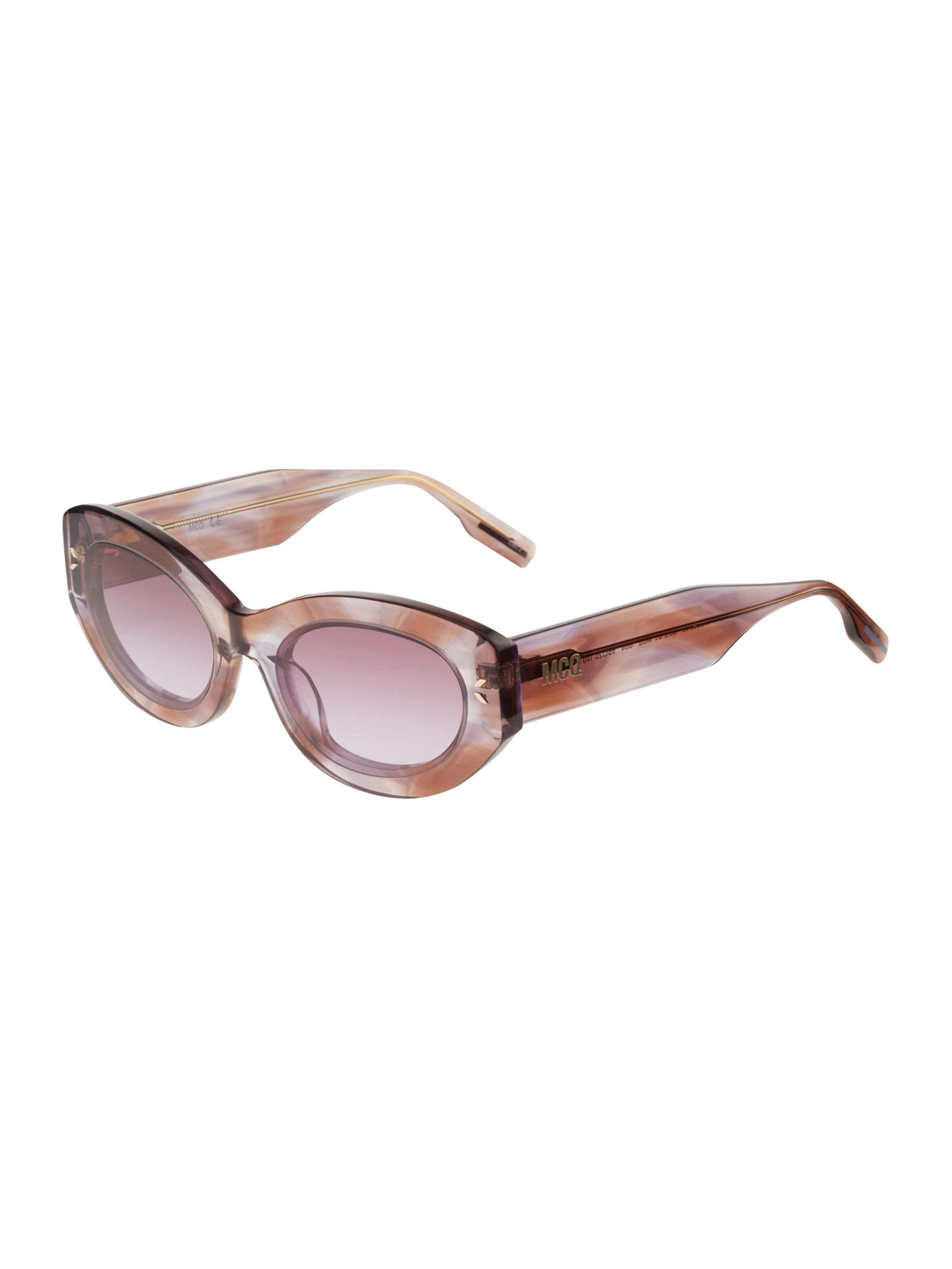 Frauen Sonnenbrillen McQ Alexander McQueen Sonnenbrille in Pastelllila, Pastellorange - SA21622 Frauen Sonnenbrillen McQ Alexander McQueen Sonnenbrille in Pastelllila, Pastellorange - SA21622