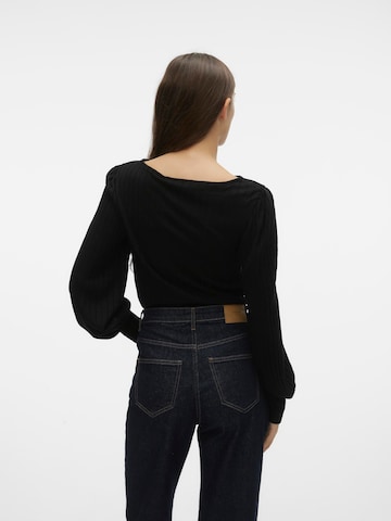VERO MODA Pullover 'Rose' in Schwarz