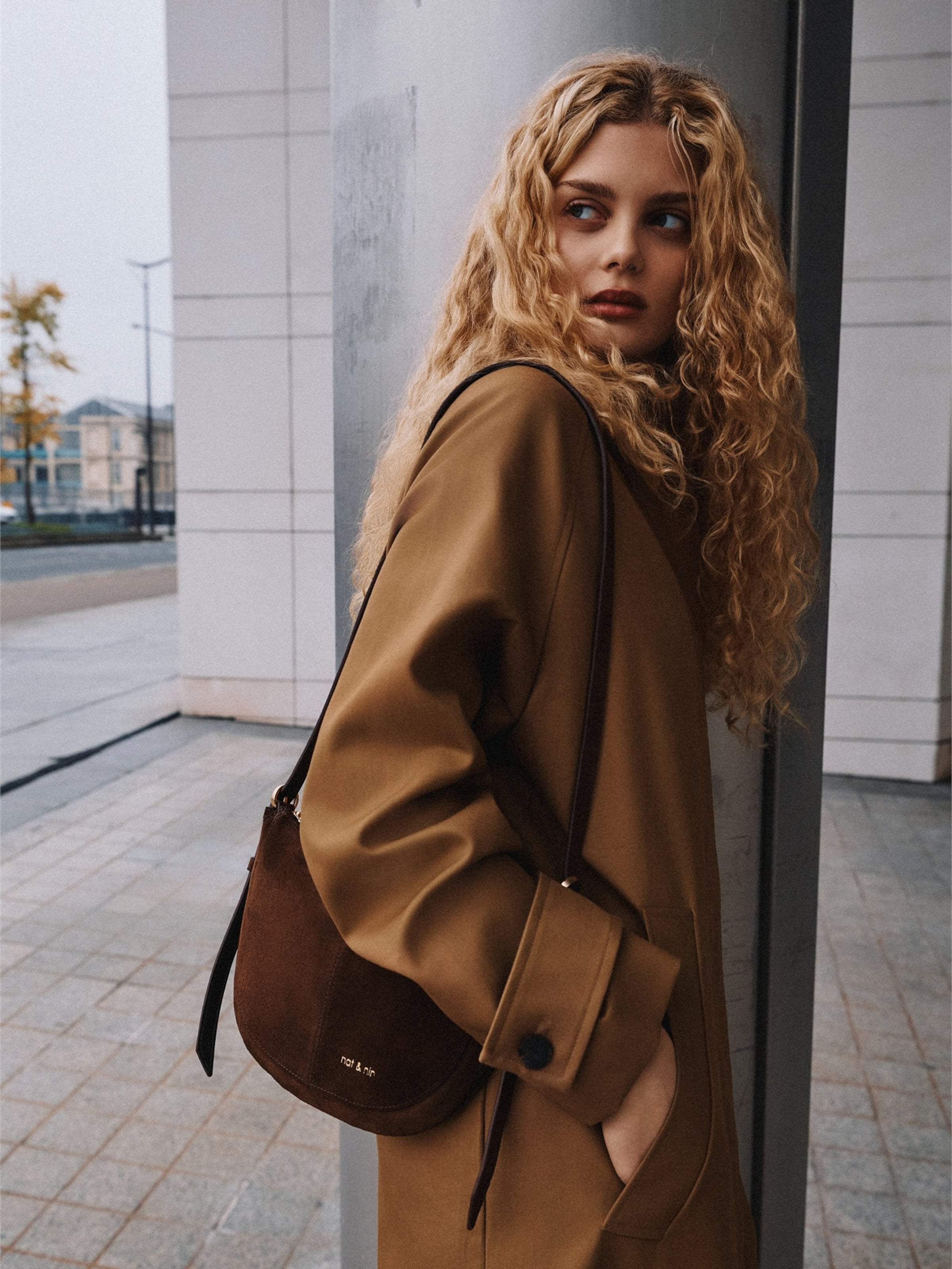 Nat&Nin Crossbody bag in Brown