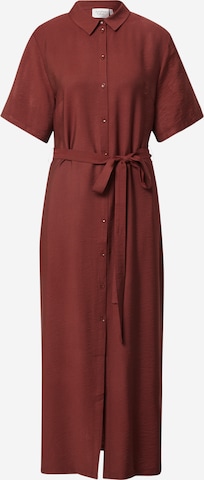 Another Label Sukienka koszulowa 'Sango' w kolorze brązowy: przód