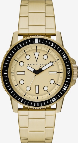 ARMANI EXCHANGE Uhr in Gold: front