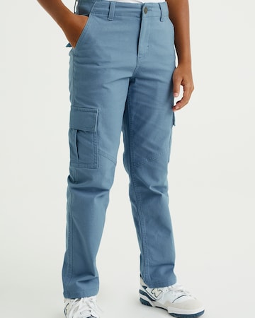regular Pantaloni di WE Fashion in blu: frontale