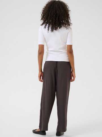 Wide leg Pantaloni 'KAmilia' di Kaffe in nero