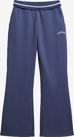 Superdry Broek in Blauw: voorkant