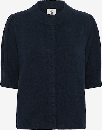 KAREN BY SIMONSEN Strickjacke 'Brona' in Blau: Vorderseite