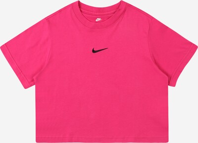 Nike Sportswear T-Shirt en fuchsia / noir, Vue avec produit