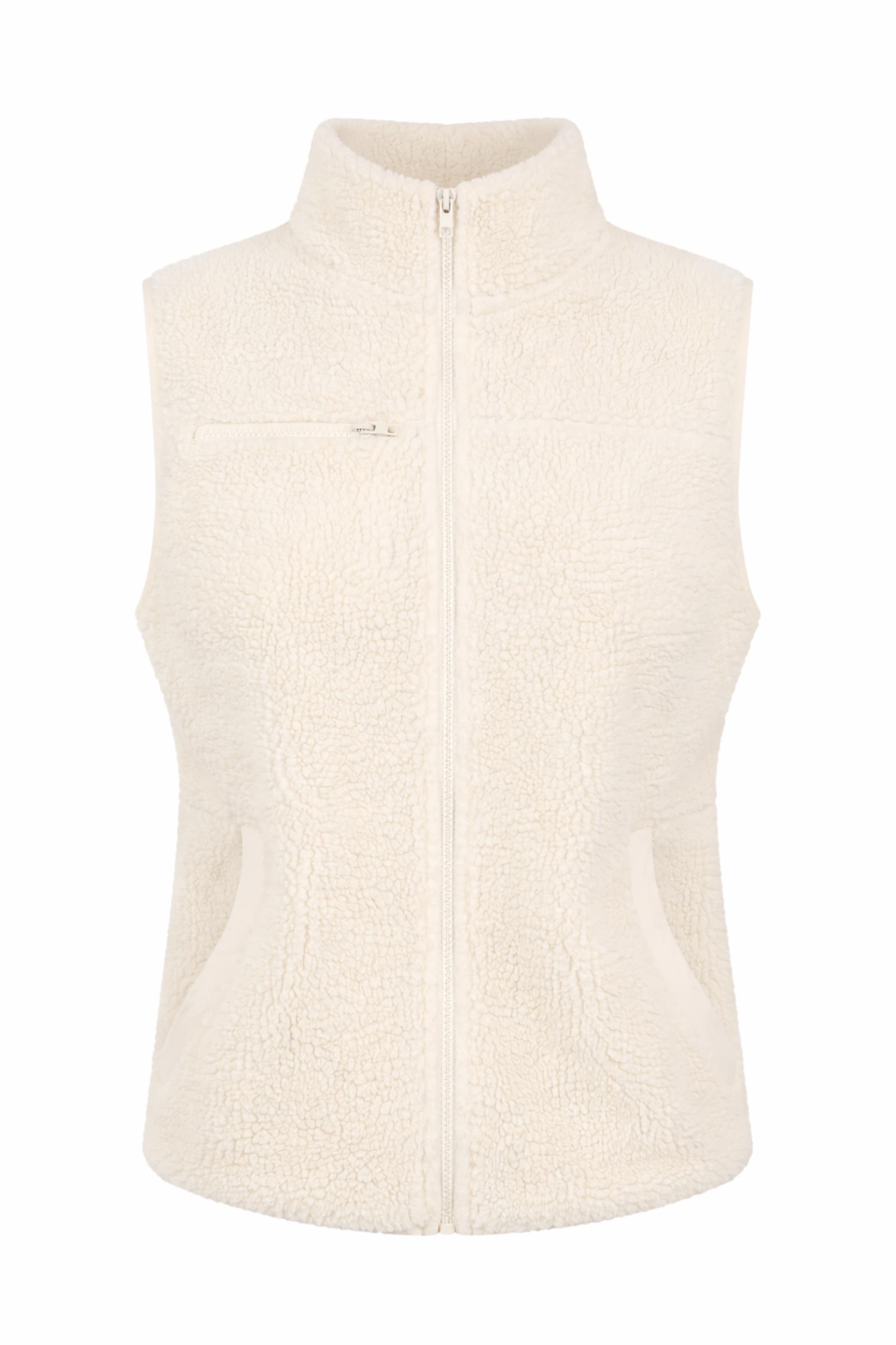 Gilet BRAVE SOUL en blanc : devant