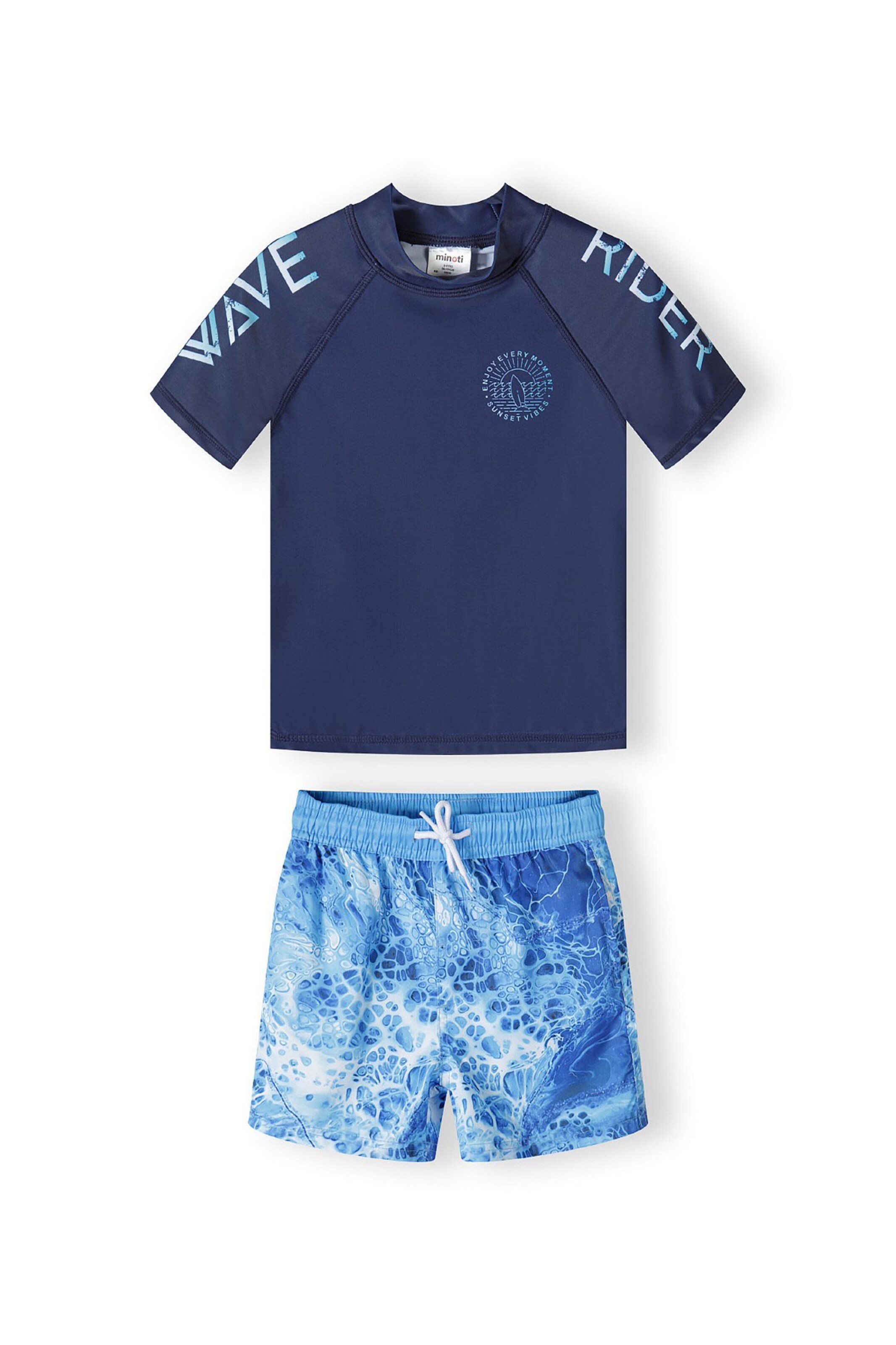 Protecție UV de la MINOTI pe albastru: față