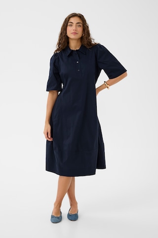 Robe-chemise 'CUmalue Antoinett' CULTURE en bleu : devant