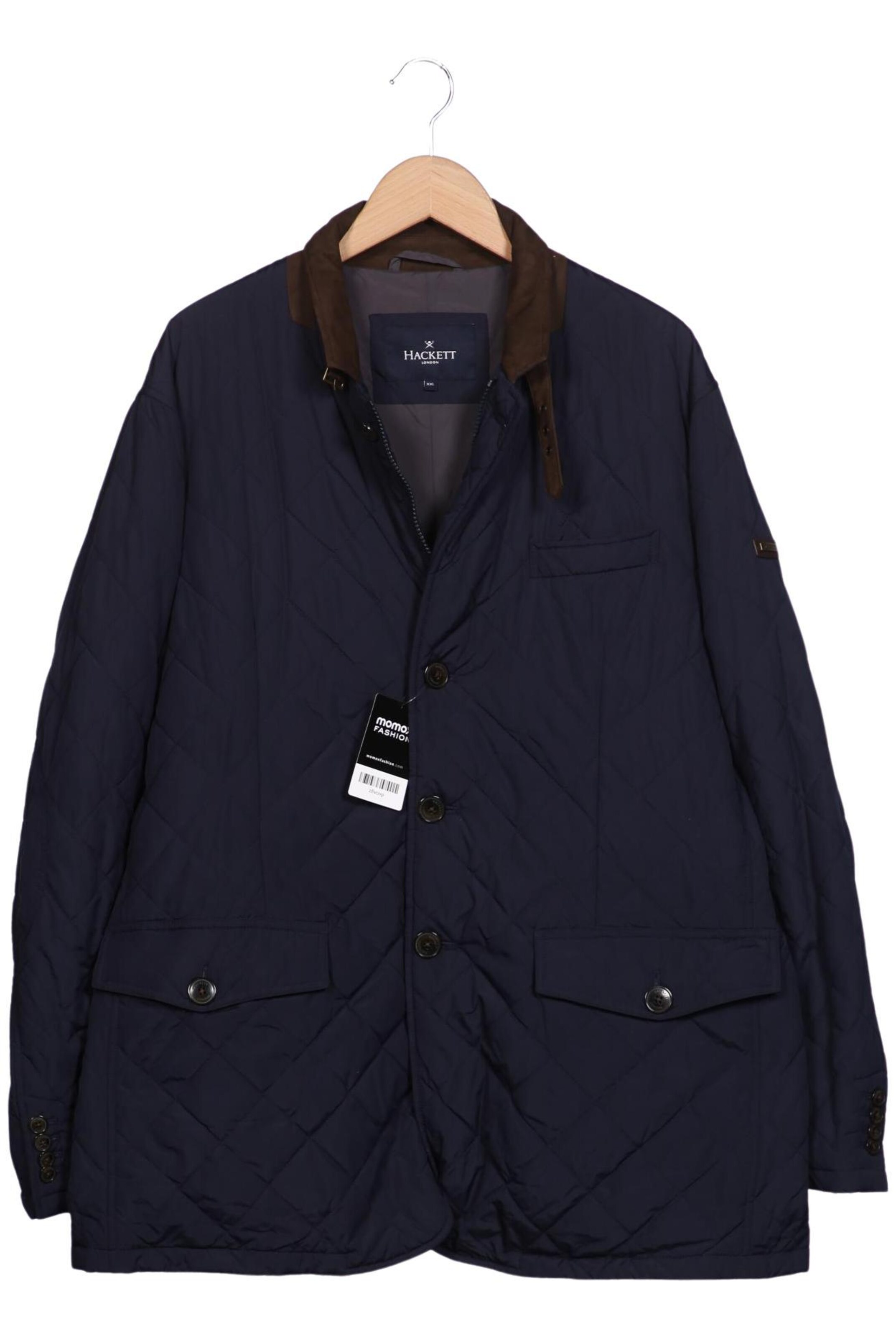 Hackett London Jacket & Coat in XXL in Blue: front