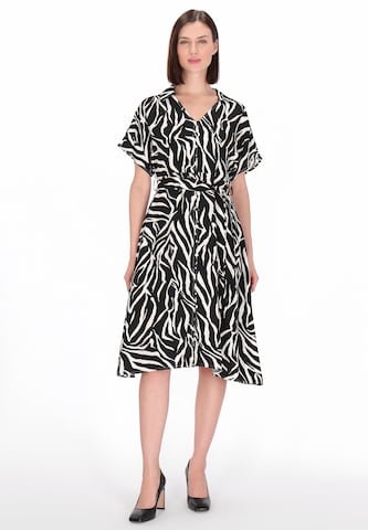 Robe-chemise 'Classic' usha BLACK LABEL en noir